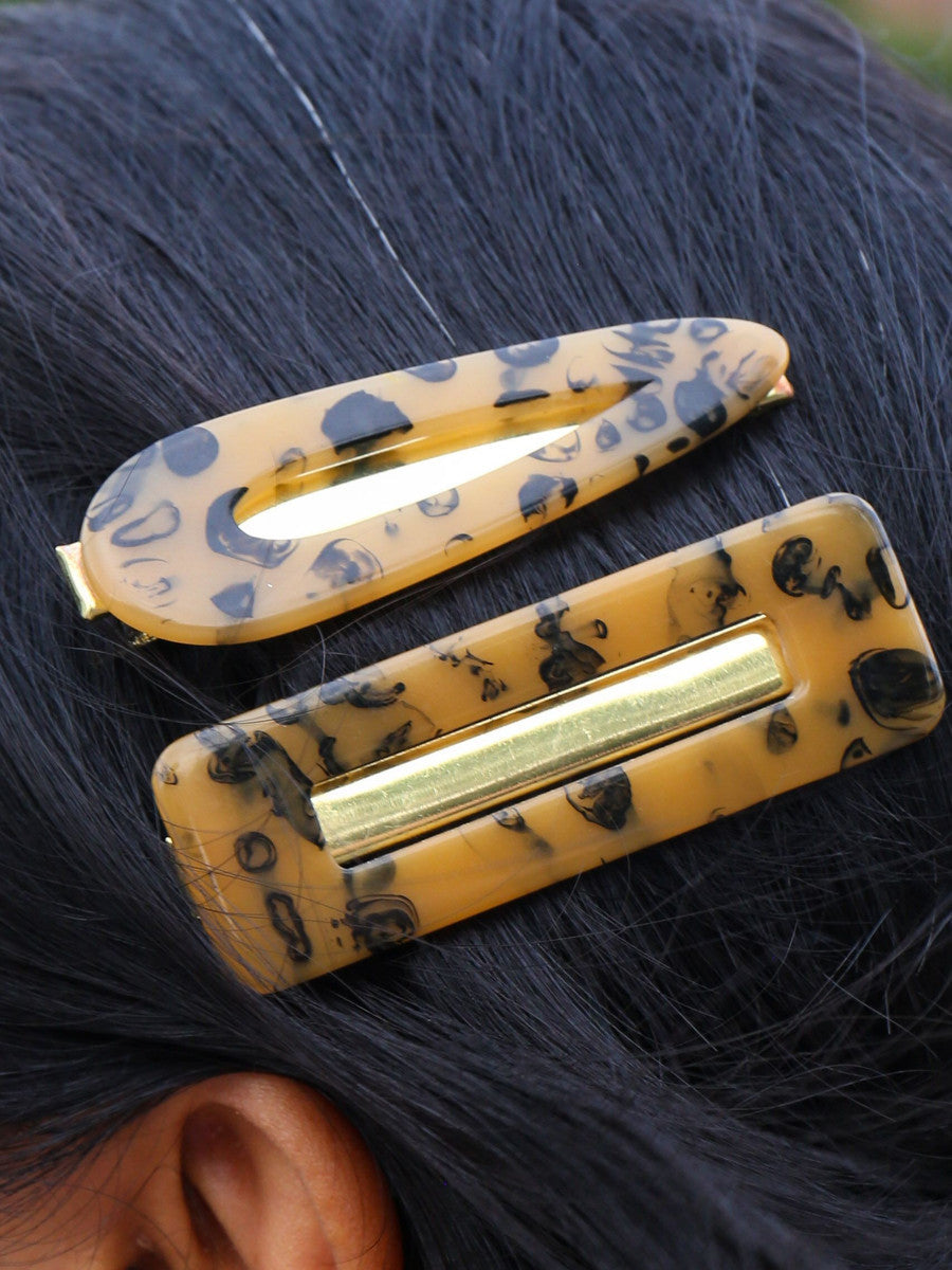 Resin Hair Clips