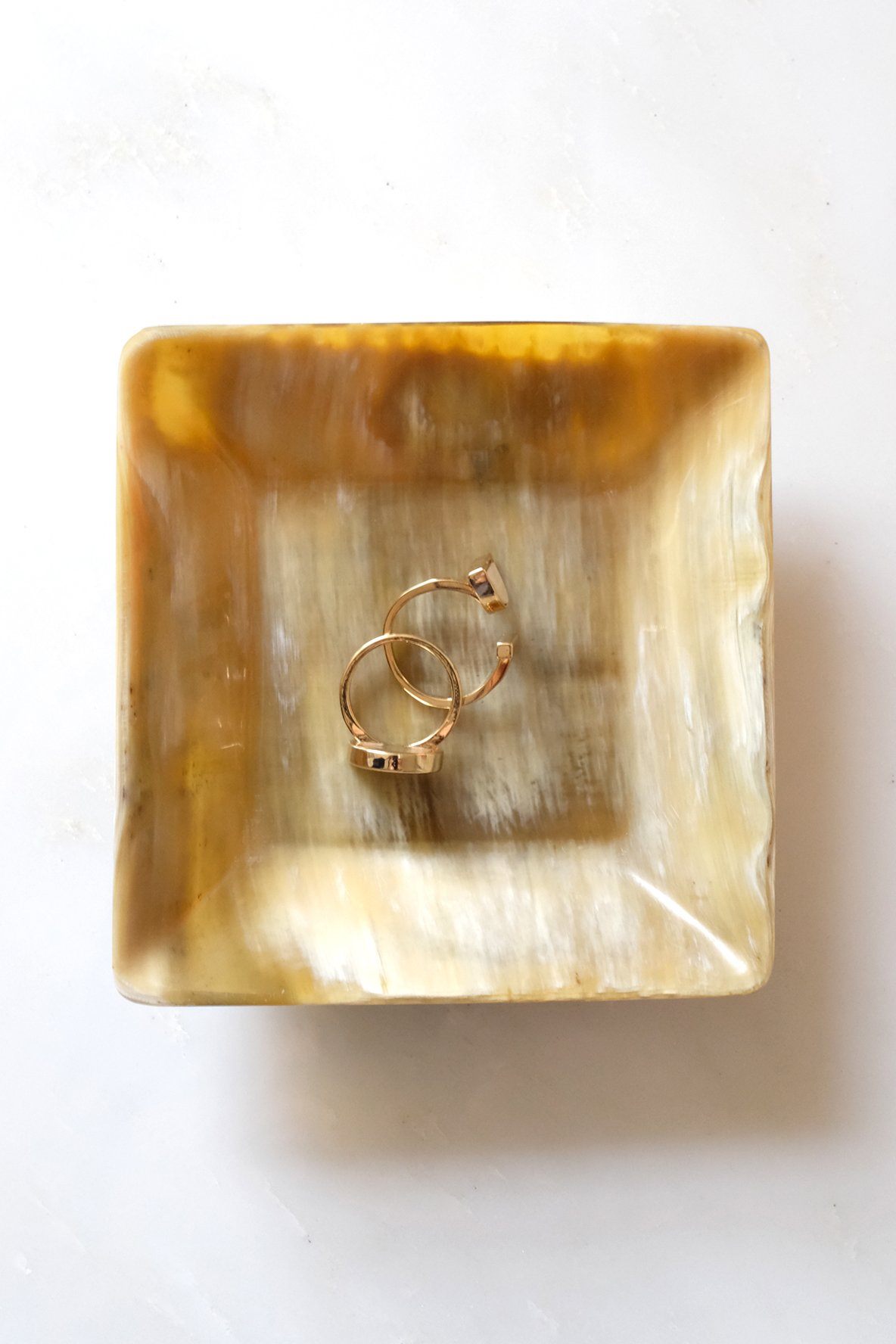 Gia Nho Buffalo Horn Jewelry & Trinket Tray