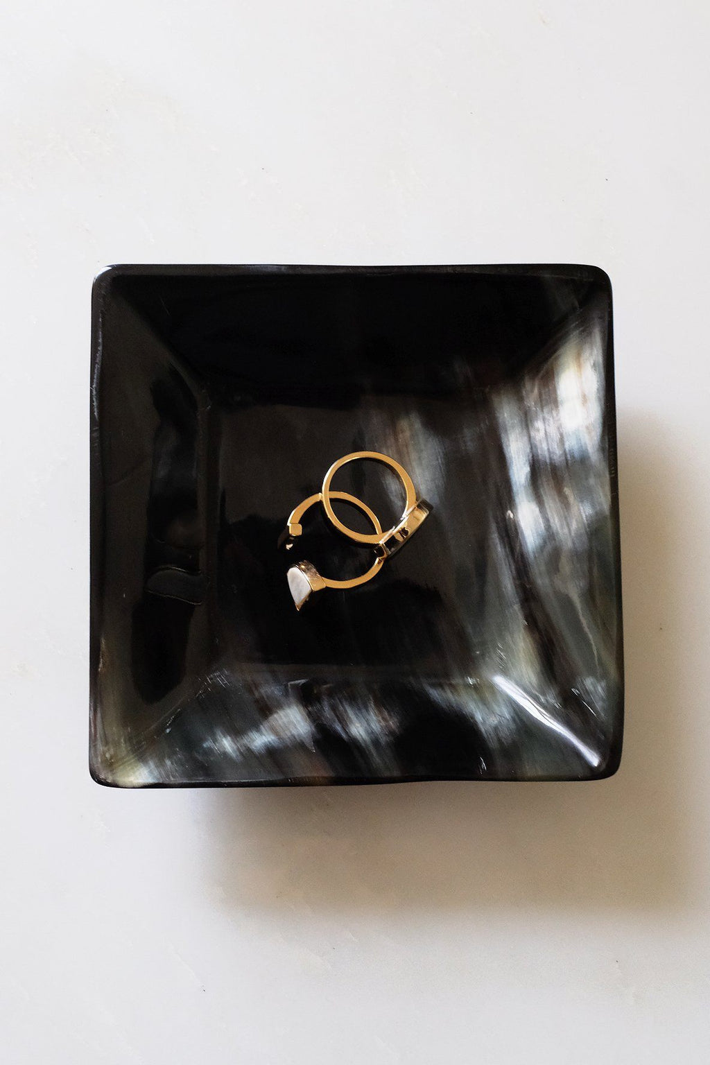 Gia Nho Buffalo Horn Jewelry & Trinket Tray