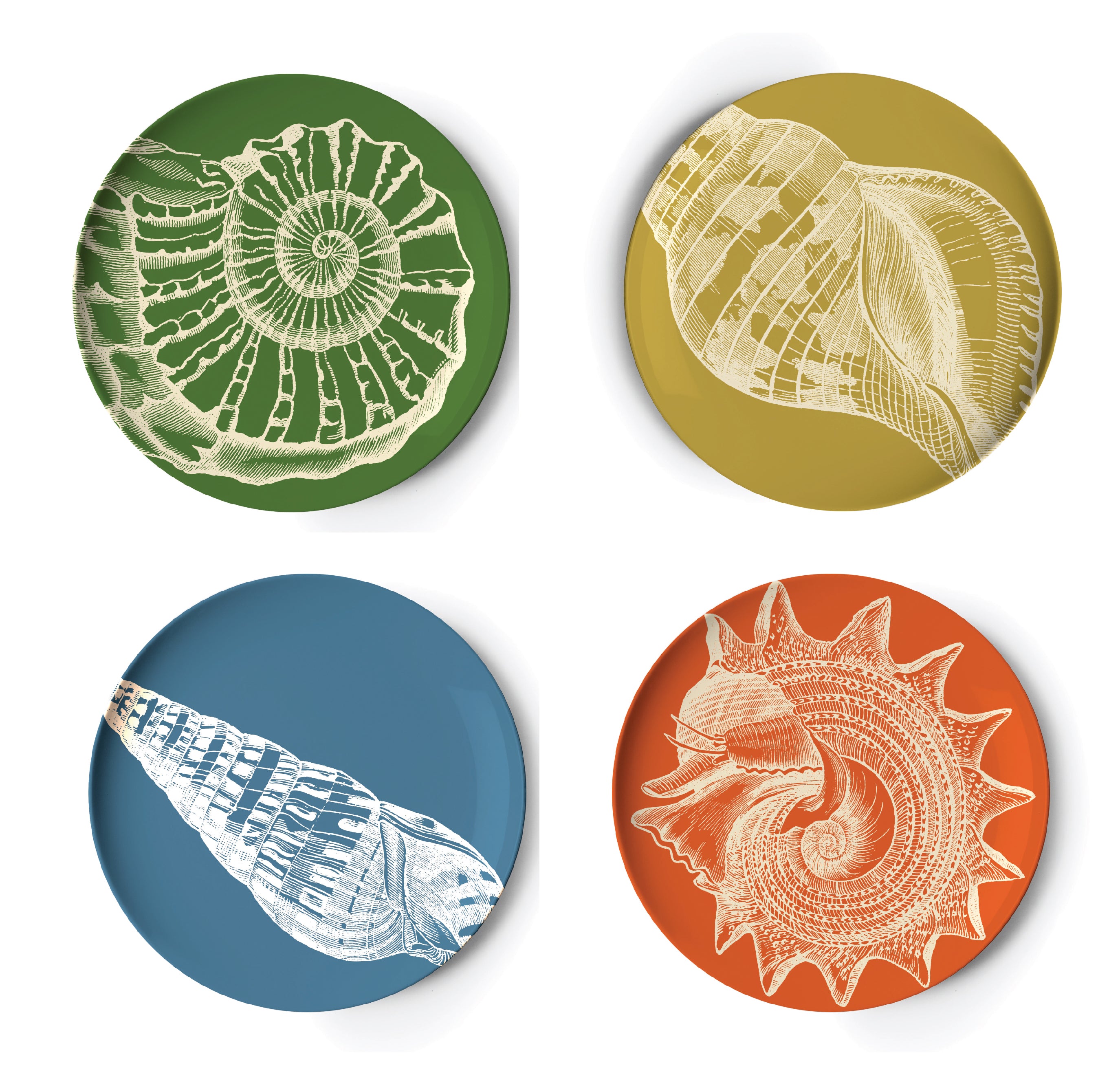 Sealife Coasters S/4